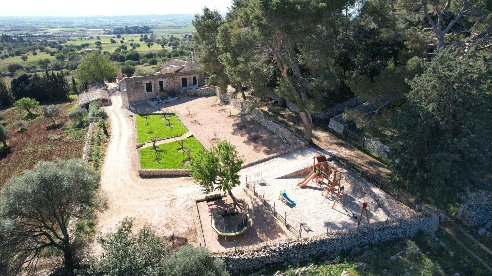 Finca Son Cladera Sa Pobla Exterior foto
